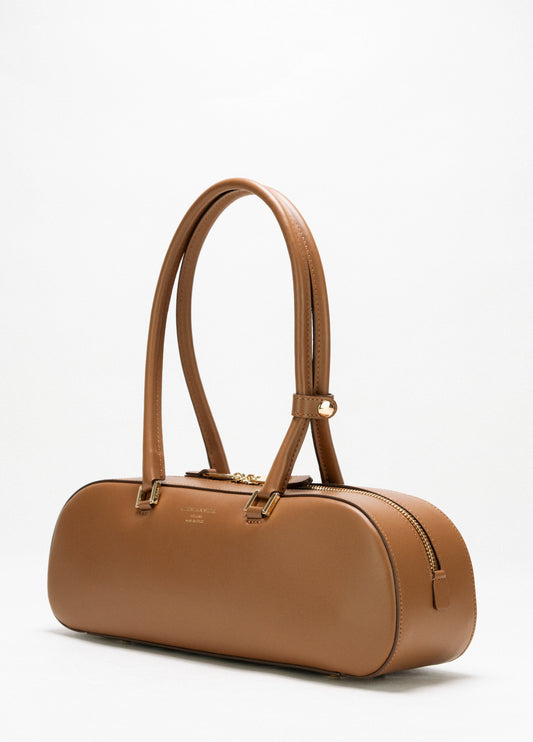 Anais Large Brown Hero Leather – Elegant Spacious Shoulder Bag