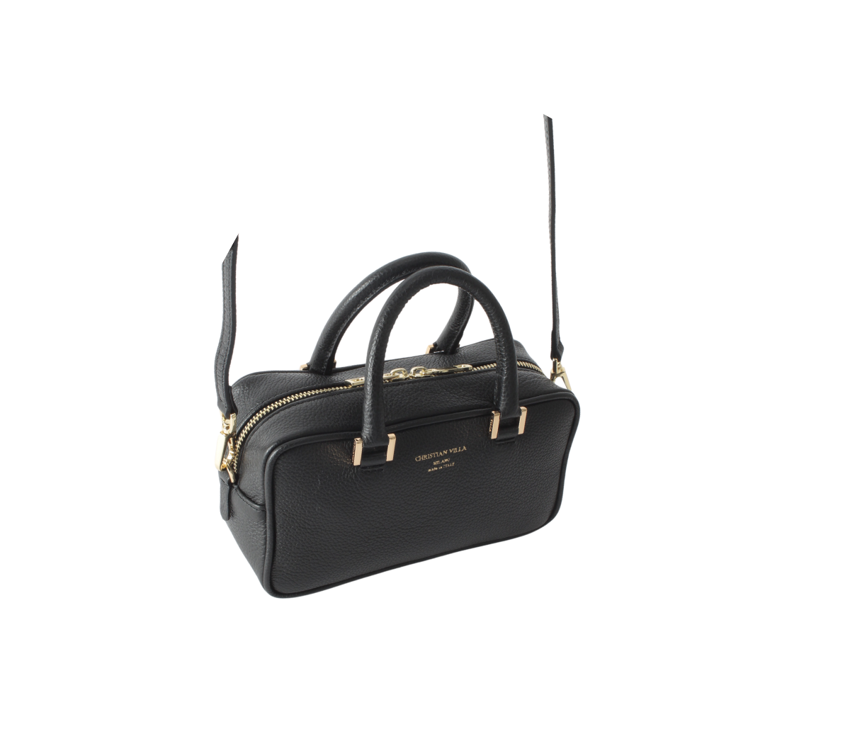 Jenny Small Black – Timeless essential in refined leather