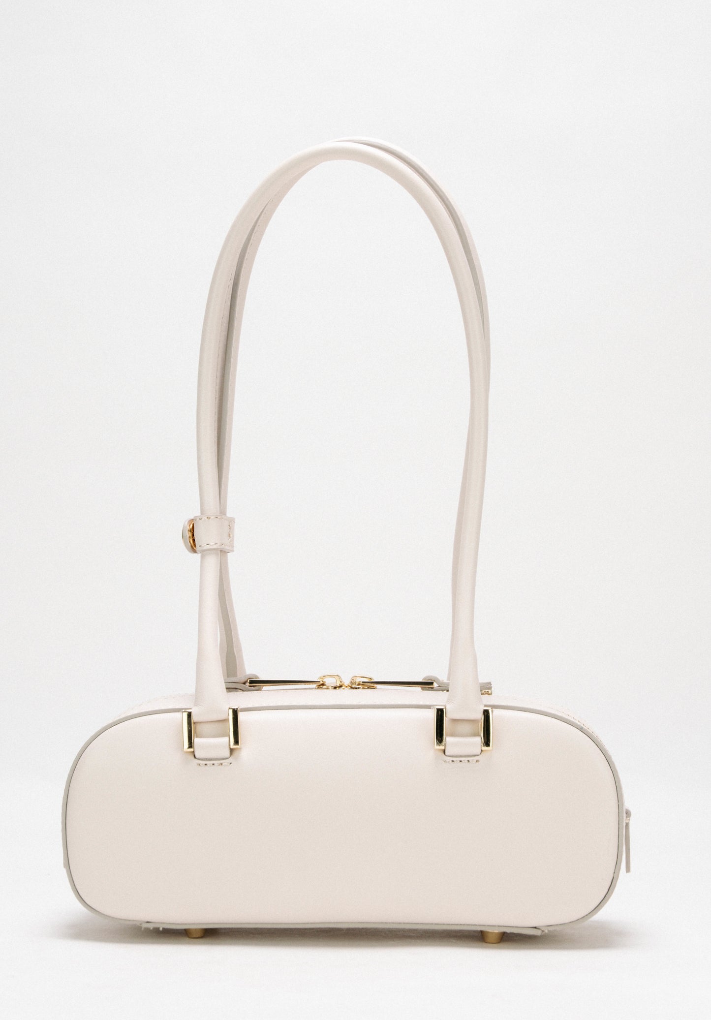 [Nuovo] Anais Small White – Borsa elegante in pelle liscia per l’uso quotidiano
