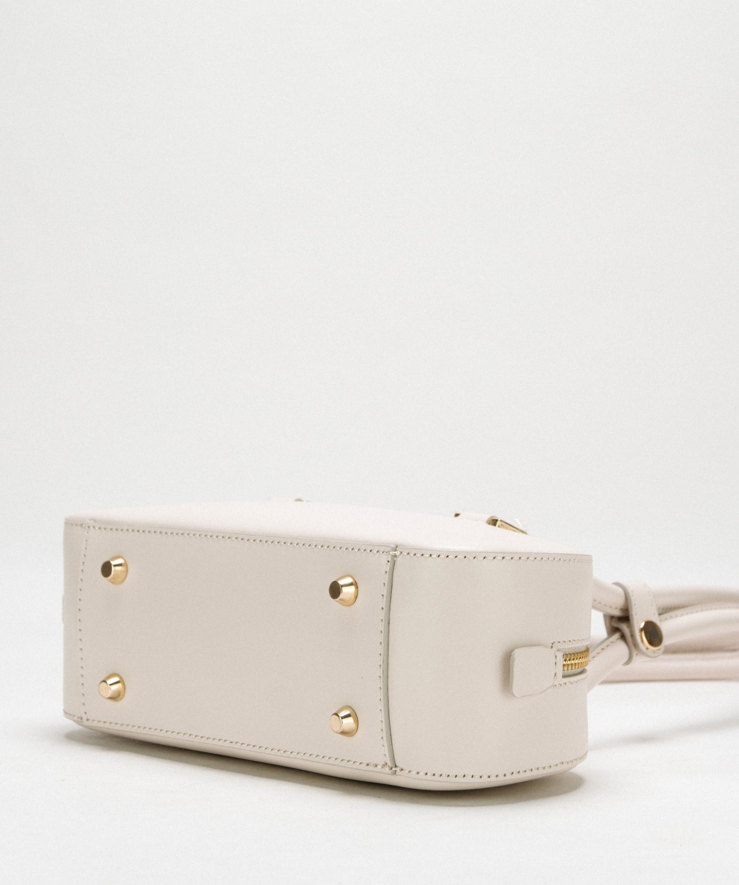 [Nuovo] Anais Small White – Borsa elegante in pelle liscia per l’uso quotidiano