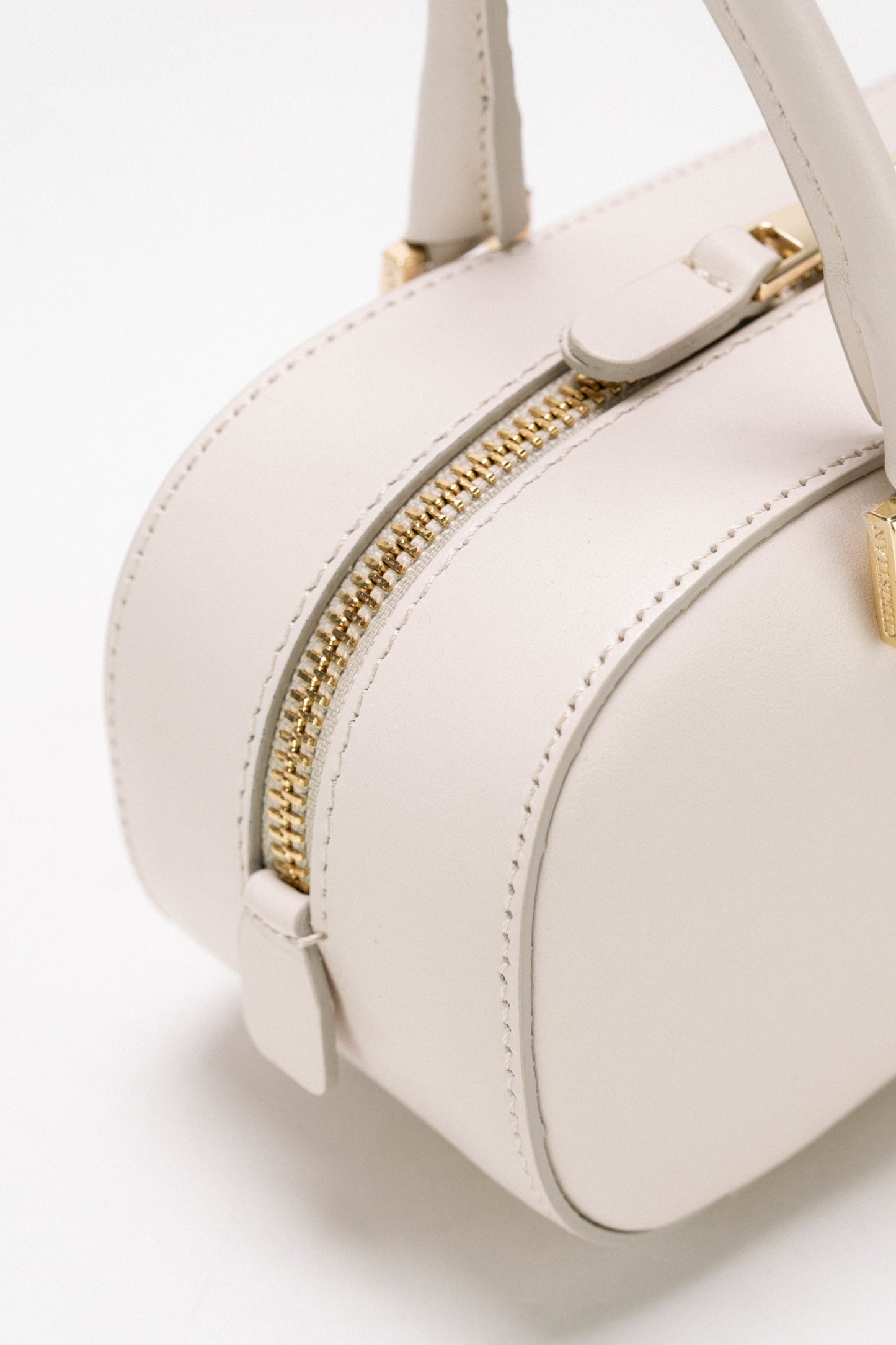 [Nuovo] Anais Small White – Borsa elegante in pelle liscia per l’uso quotidiano