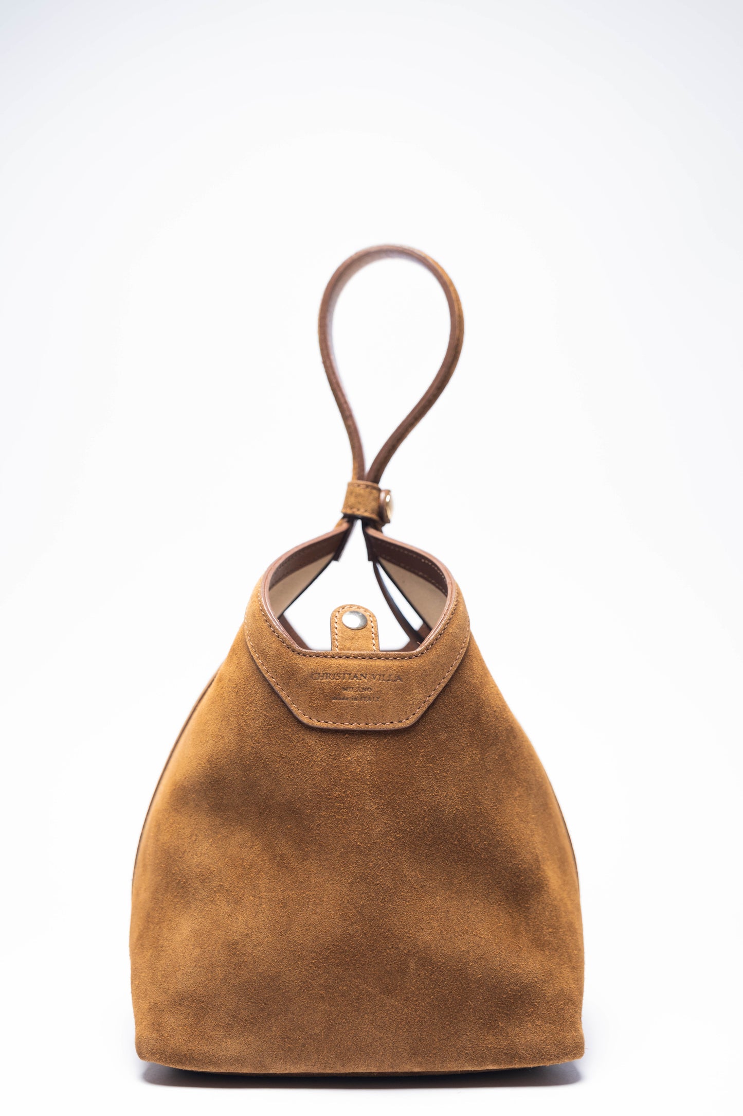 [Novità] Silvya Medium Tobacco Suede – Borsa in pelle dallo stile urbano e dalle linee moderne