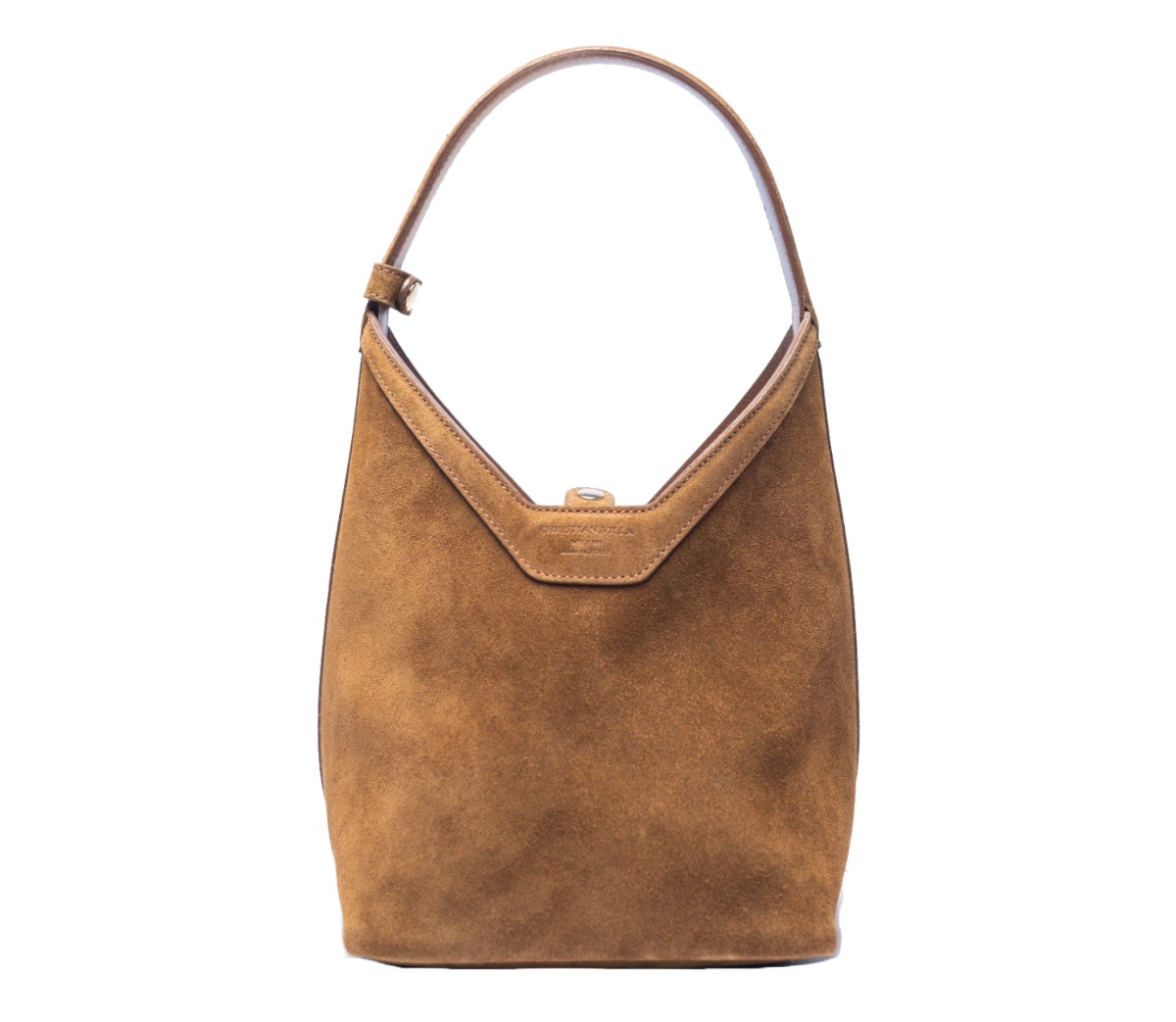 [Novità] Silvya Medium Tobacco Suede – Borsa in pelle dallo stile urbano e dalle linee moderne