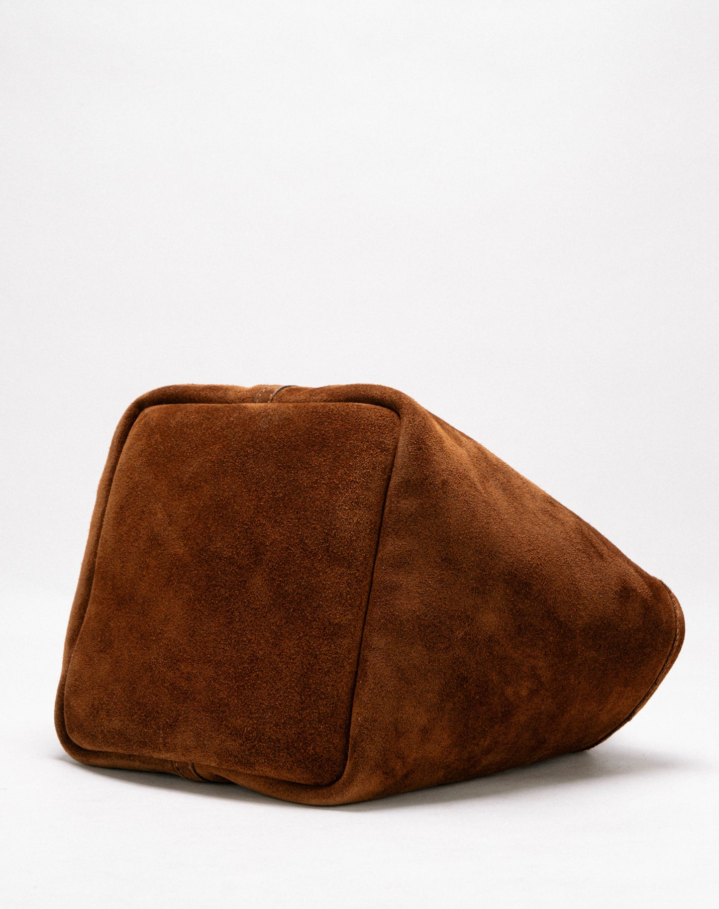 [Nuovo] Sara Small in canvas naturale & pelle scamosciata - Borsa tote reversibile