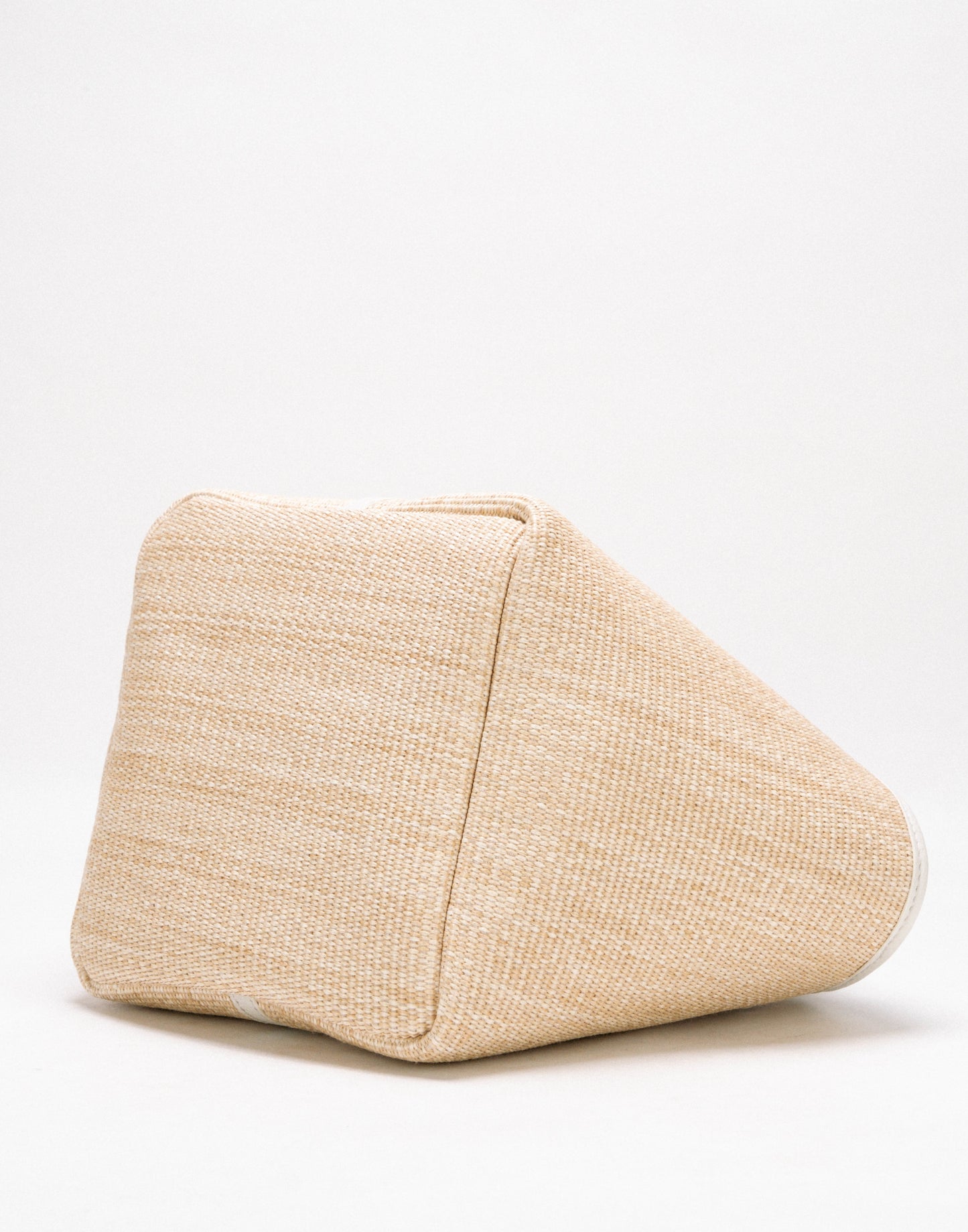 [Nuovo] Sara Small White & Natural - Borsa tote reversibile