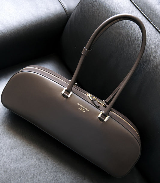 Anais Extra Large Brown Hero Leather – Elegant Spacious Shoulder Bag