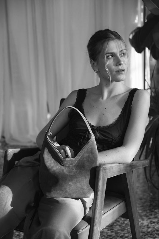 [Nuova] Silvya Medium White – Borsa dal design urbano e contemporaneo