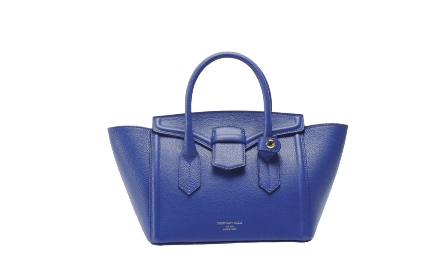 Serena Trapeze Bag Blu Front