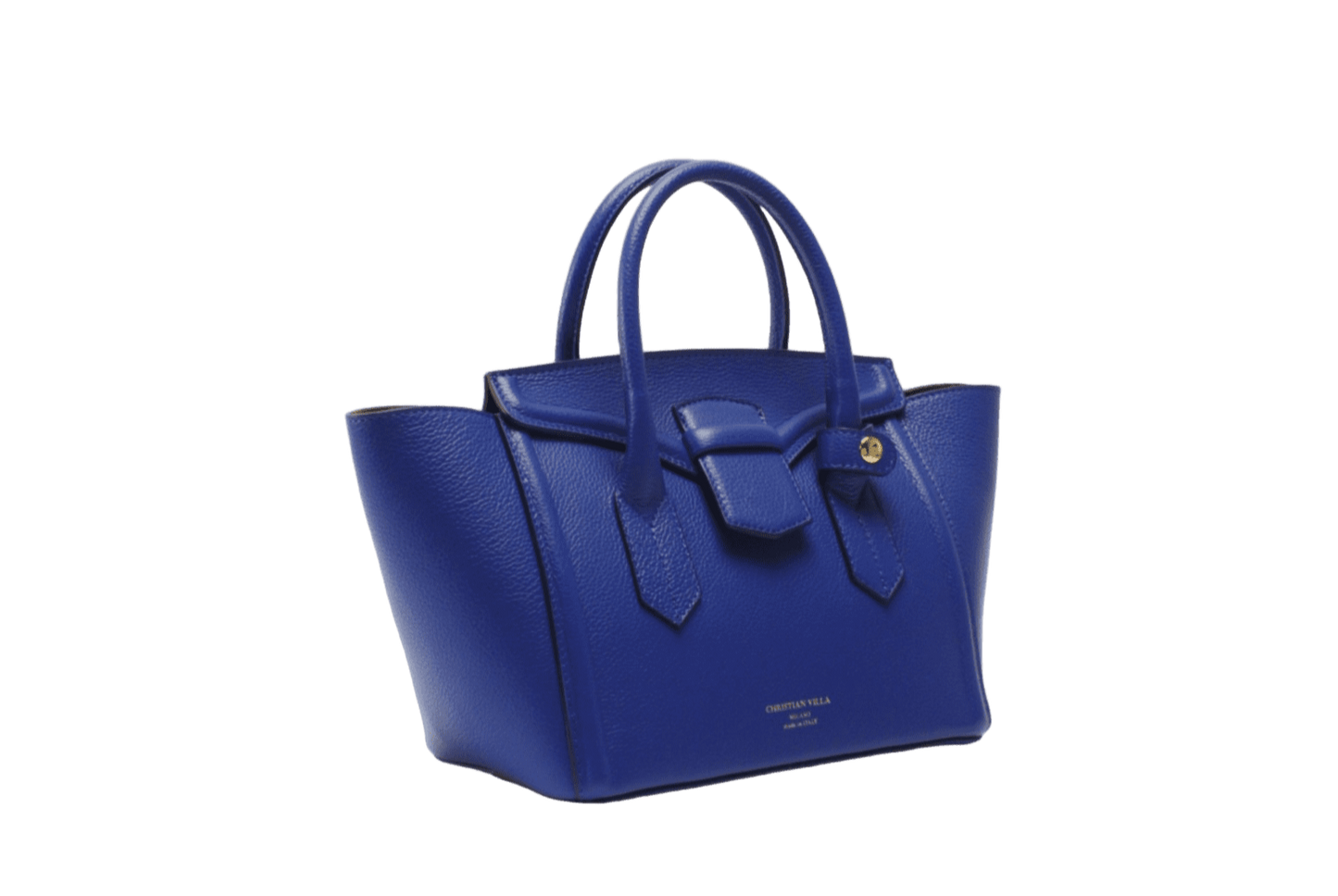 Serena Trapeze Bag Blu Side