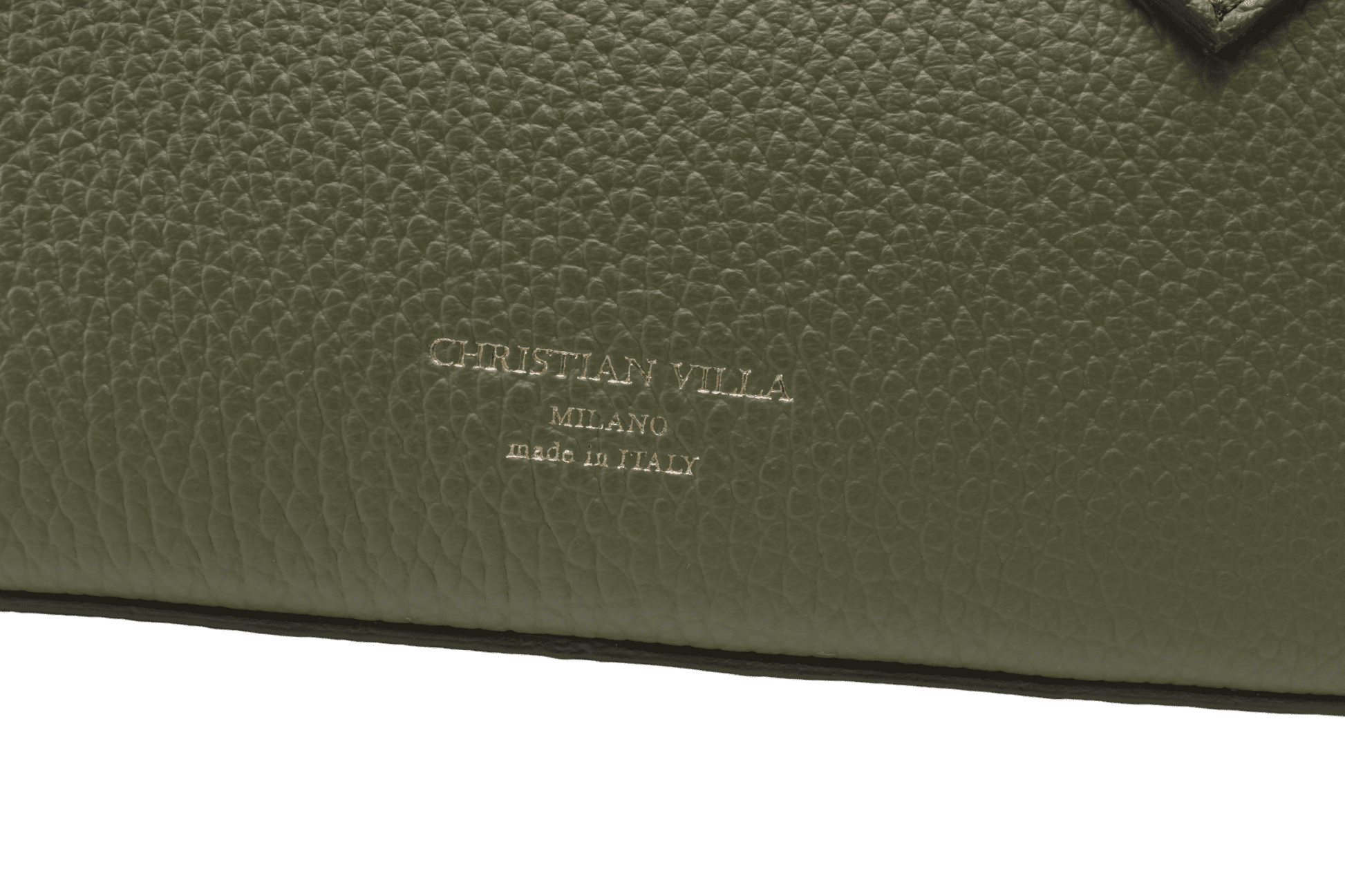 Serena_Trapeze_Bag_Green_Front Zoom